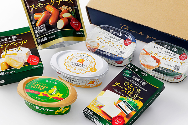 北海道よつ葉　バターとチーズの詰め合わせ＜計7品＞