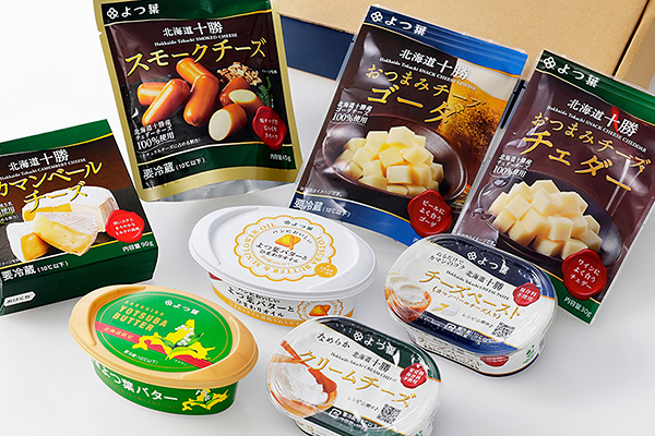 北海道よつ葉　バターとチーズの詰め合わせ＜計8品＞