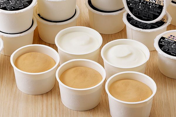 十勝もーもースイーツ　牛乳そのまんまアイス＆コーヒー＜80ml×24個＞