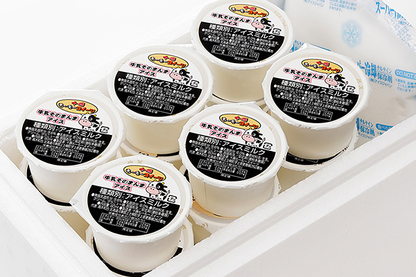 十勝もーもースイーツ　牛乳そのまんまアイス＆ココア＜80ml×24個＞