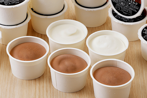 十勝もーもースイーツ　牛乳そのまんまアイス＆ココア＜80ml×24個＞