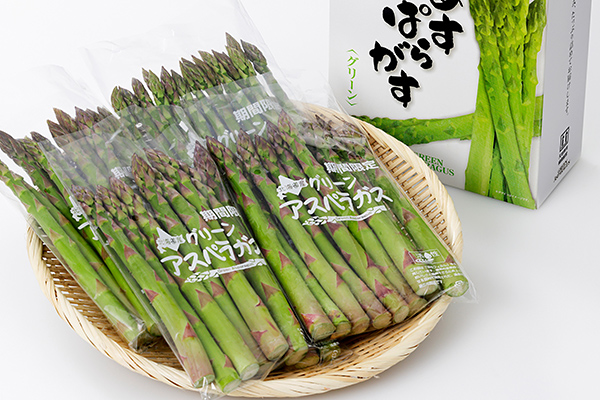 上士幌特産　グリーンアスパラガス＜計1.5kg＞