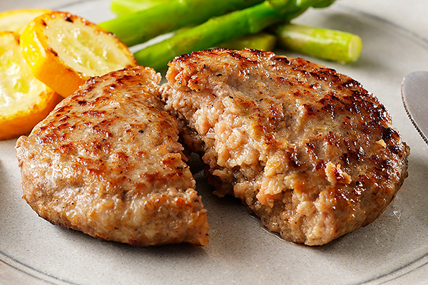 十勝ナイタイ和牛 ビーフ&ポーク ハンバーグ<120g×10個>