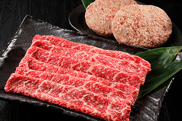 十勝ナイタイ和牛　モモスライスとハンバーグセット＜計540g＞