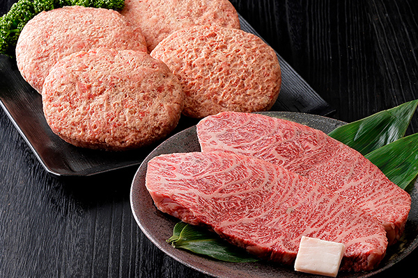 十勝ナイタイ和牛　ミニステーキとハンバーグセット＜計780g＞
