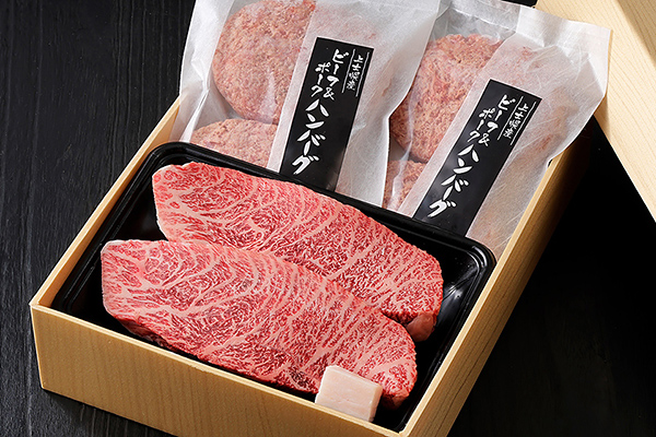 十勝ナイタイ和牛　ミニステーキとハンバーグセット＜計780g＞