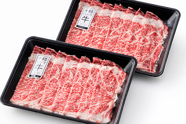 十勝ハーブ牛　リブロースすき焼き＜計600g＞