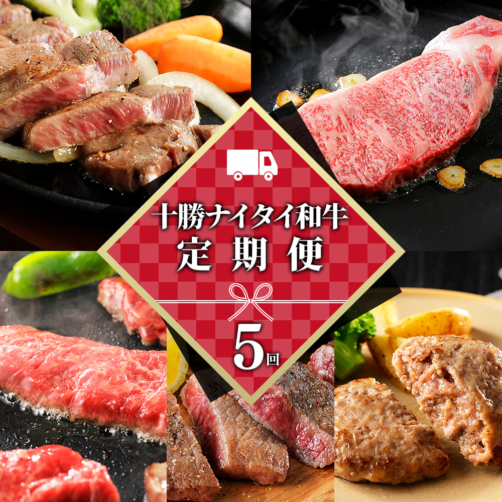 十勝ナイタイ和牛定期便　5ヵ月コース
