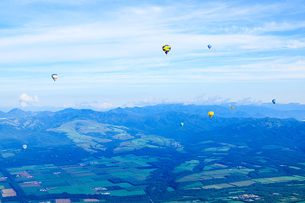 熱気球フリーフライト体験　宿泊付きプラン